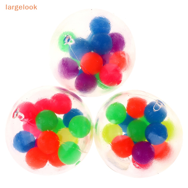 1 Quả Bóng Bóp Tay Giảm Căng Thẳng Nhiều Màu Sắc