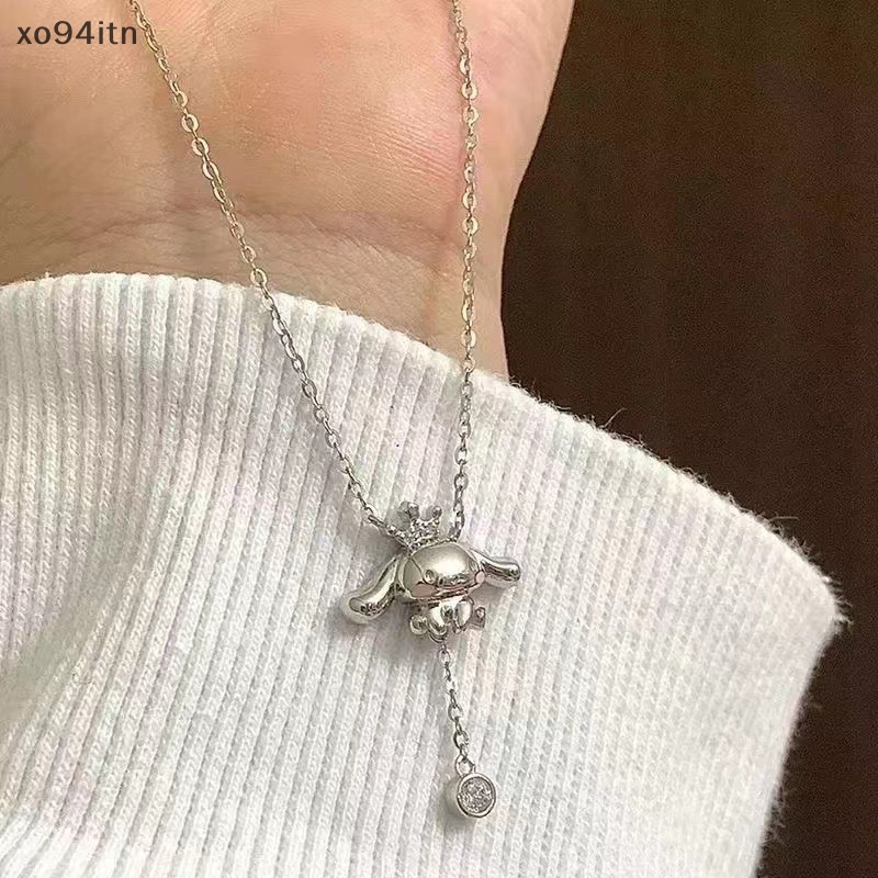 Vòng Cổ Tua Rua Hình Cinnamoroll Hoạt Hình Thời Trang Cho Nữ