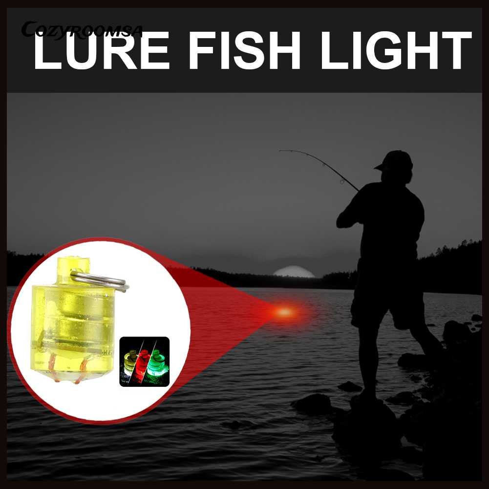 Mồi Câu Cá Giả Gắn Đèn LED