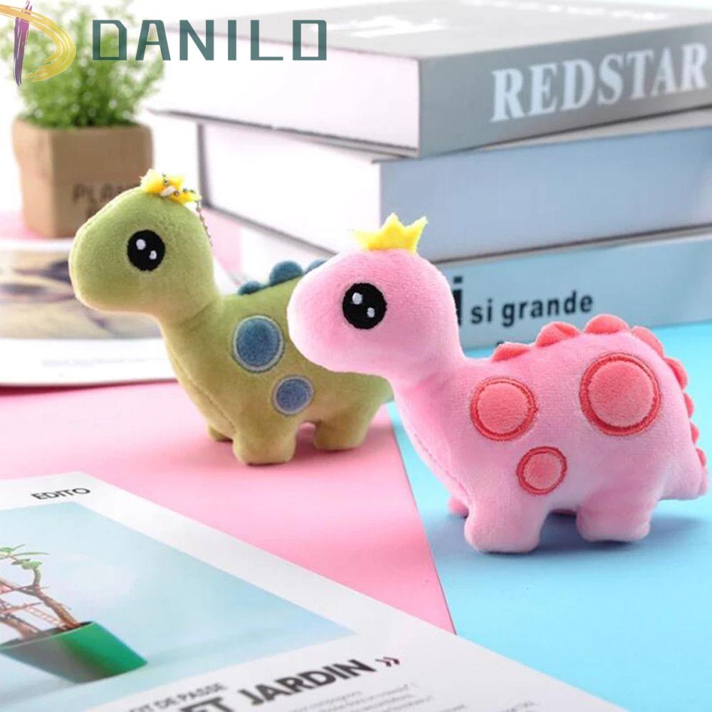 Móc Khóa Khủng Long Nhồi Bông Mềm Mại Đáng Yêu