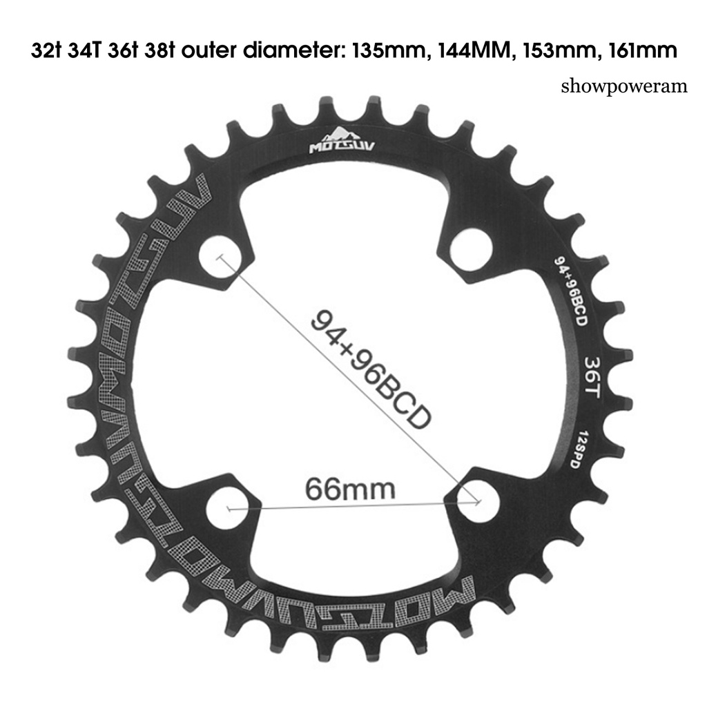 Bánh Xích Xe Đạp Một Tốc Độ Ổn Định SP-94 / 96BCD Bằng Hợp Kim Nhôm Siêu Nhẹ Chất