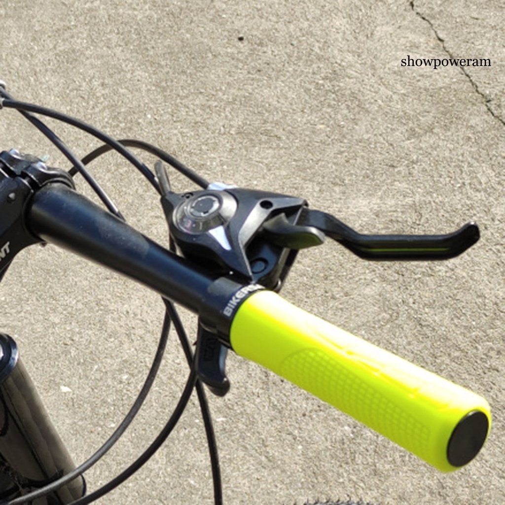 1 Cặp Vỏ Bọc Tay Lái Xe Đạp Bằng Hợp Kim Nhôm Mềm Mại Chống Trượt Chống Sốc