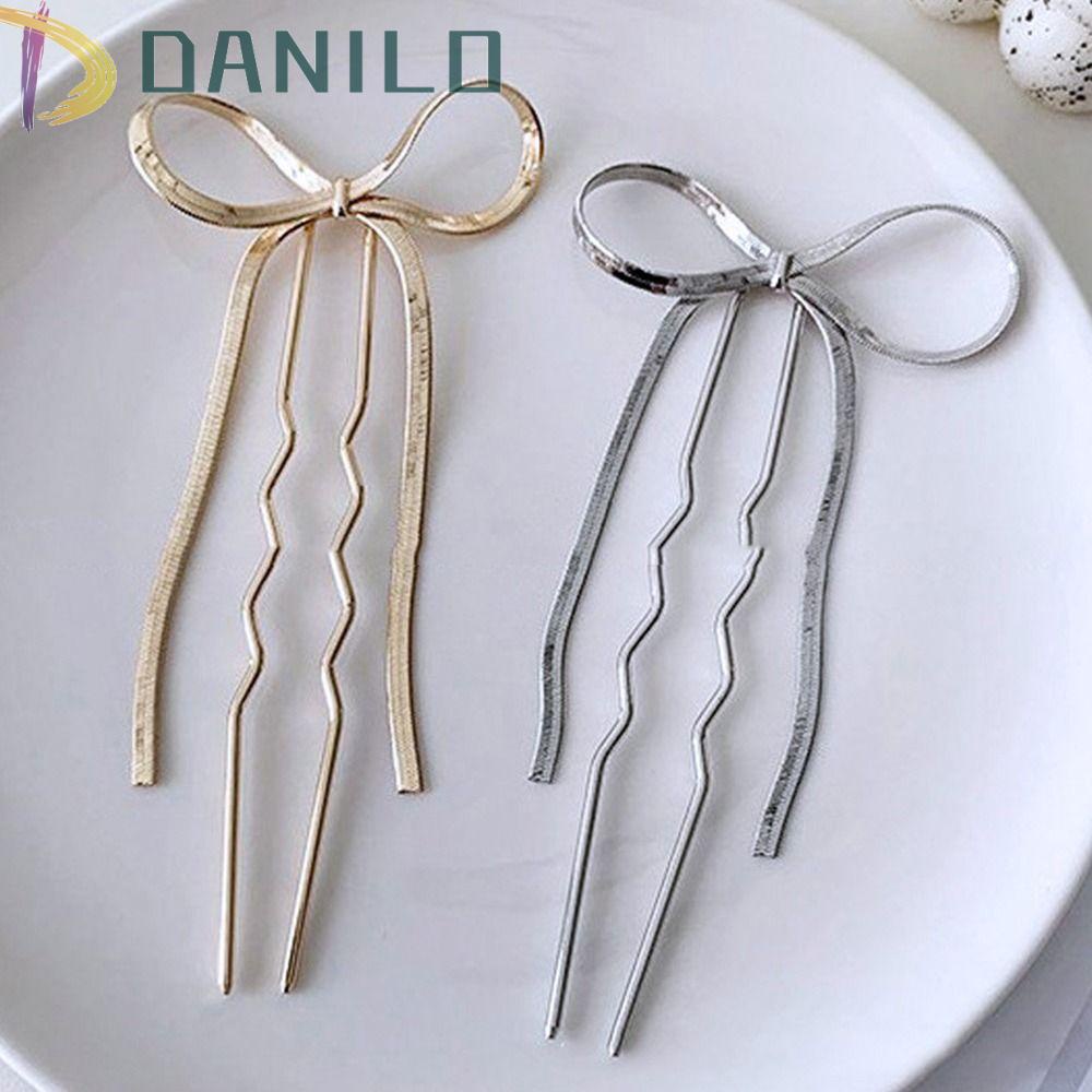 Trâm Cài Tóc Hình Nơ Phong Cách Hanfu Hàn Quốc Ngọt Ngào Cho Nữ