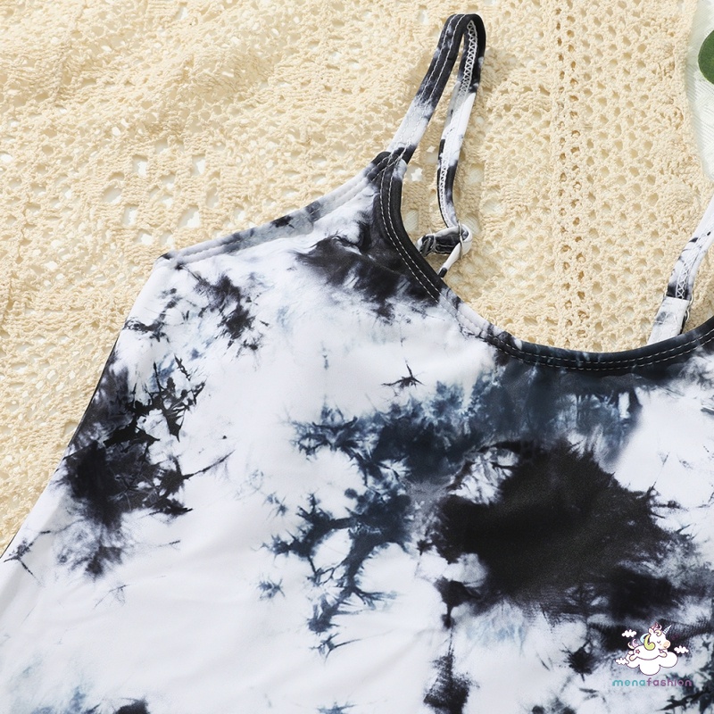 Đồ Bơi Một Mảnh Màu Nhuộm Cho Bé Gái 8-12 Tuổi