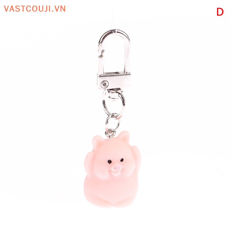Móc Khóa Hình Heo Hồng Đáng Yêu Xinh Xắn