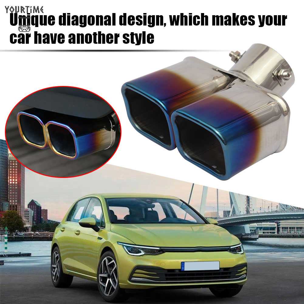 Vòi Phun Ống Xả Xe Hơi Giảm Thanh