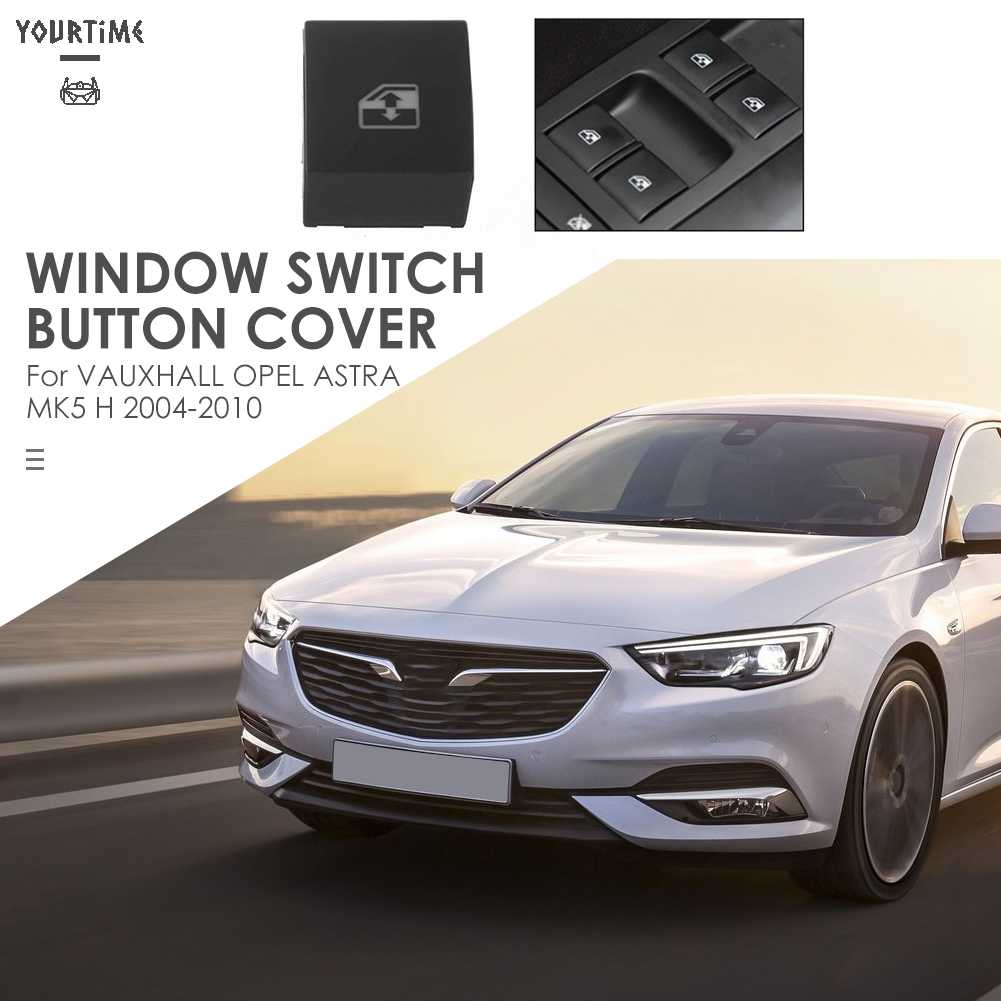Ốp Nút Công Tắc Cửa Sổ Xe Hơi VAUXHALL OPEL ASTRA MK5 H 2004-2010