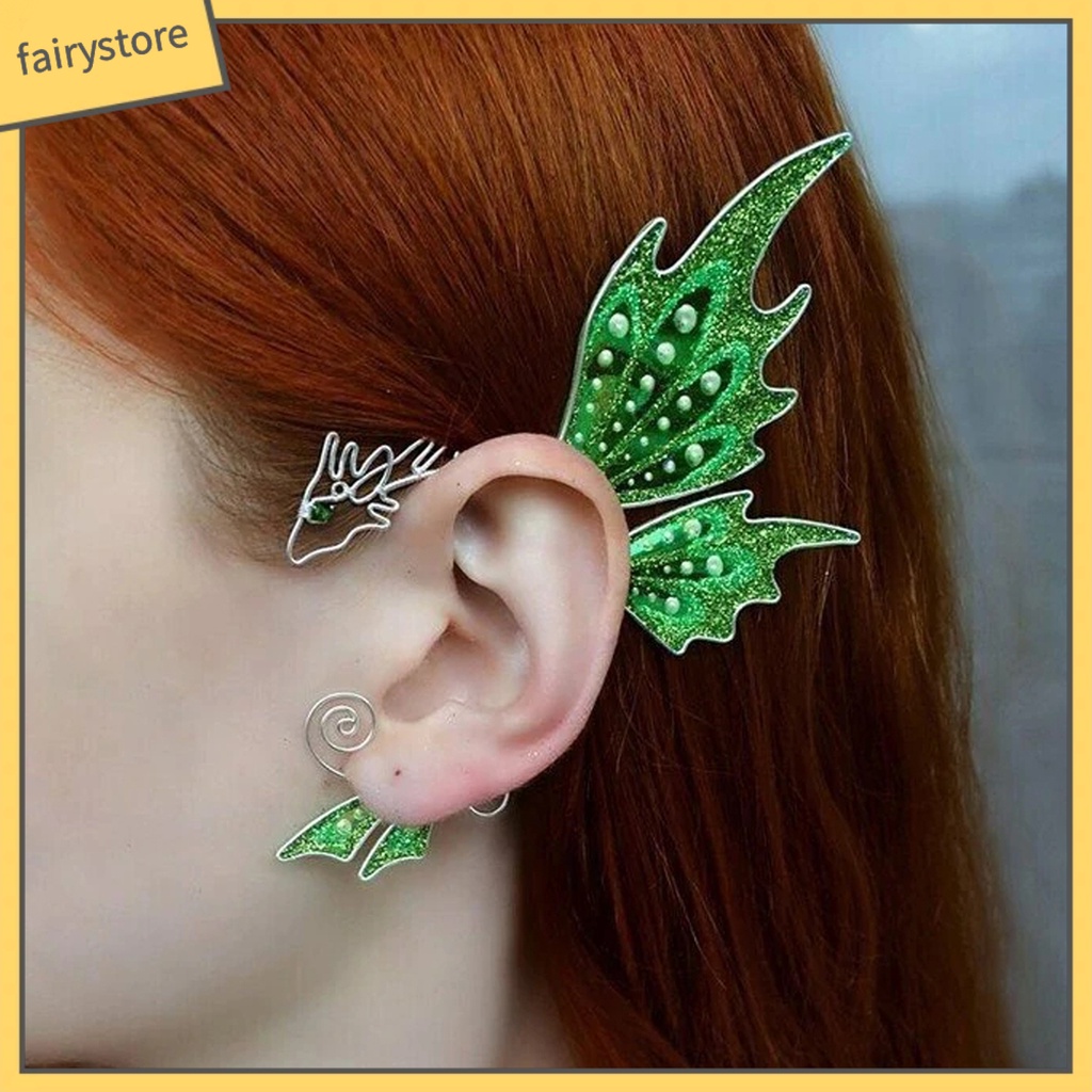 1 Khuyên Đeo Tai Bắt Mắt Hình Động Vật Bằng Kim Loại Tinh Tế Dễ Đeo Cho Nữ