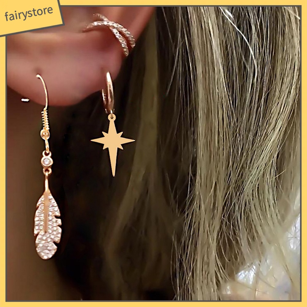 Set 3 Khuyên Tai Phong Cách Boho Thời Trang Cho Nữ