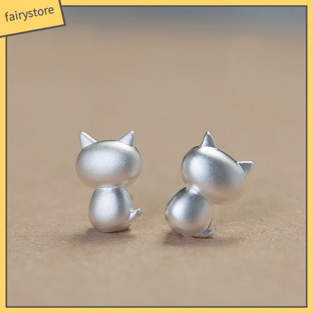 Bông Tai Hình Mèo Dễ Thương Dành Cho Nữ