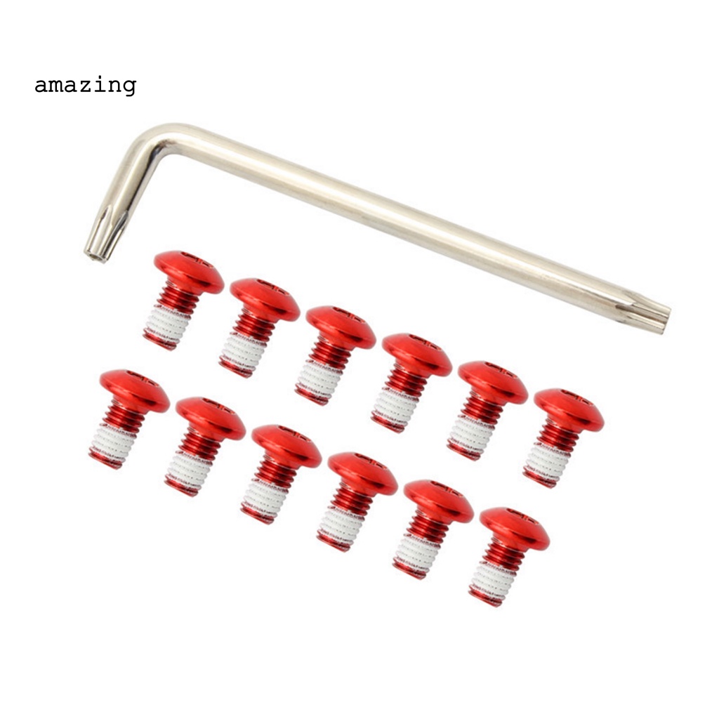 Set 12 Ốc Vít Vặn Thắng Đĩa Xe Đạp Leo Núi MUQZI T25 M5