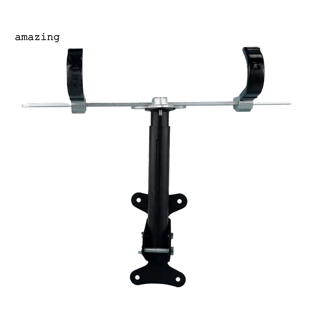 Móc Đôi Treo Xe Đạp Gắn Tường Màu Đen Có Thể Gập Lại Tiện Dụng