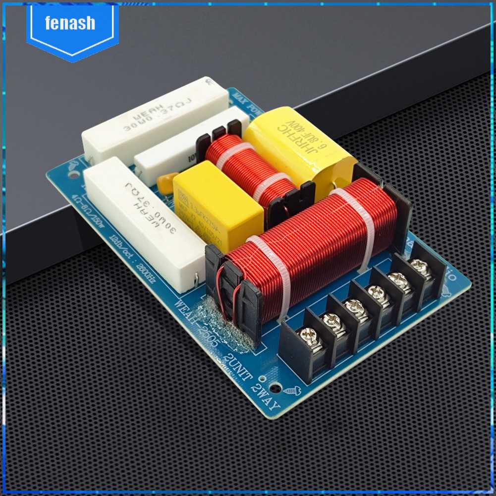 Bộ Lọc Âm Thanh 2 Chiều 200W DIY Chuyên Dụng Cho Loa Sân Khấu