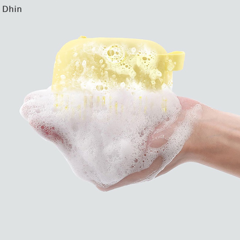 Lược Gội Đầu Mát Xa Tẩy Tế Bào Chết Bằng Silicone Tiện Dụng