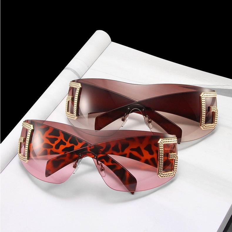 Kính Mát Gọng Vuông Kim Loại Thời Trang Cho Nam Nữ