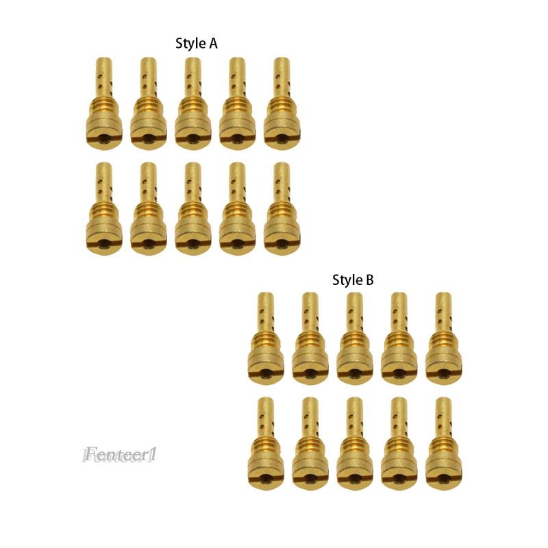 [Fenteer1] Set 10 Đầu Phun Sương Chậm Sửa Chữa Bộ Chế Hòa Khí Keihin CV Fce Phong Cách A