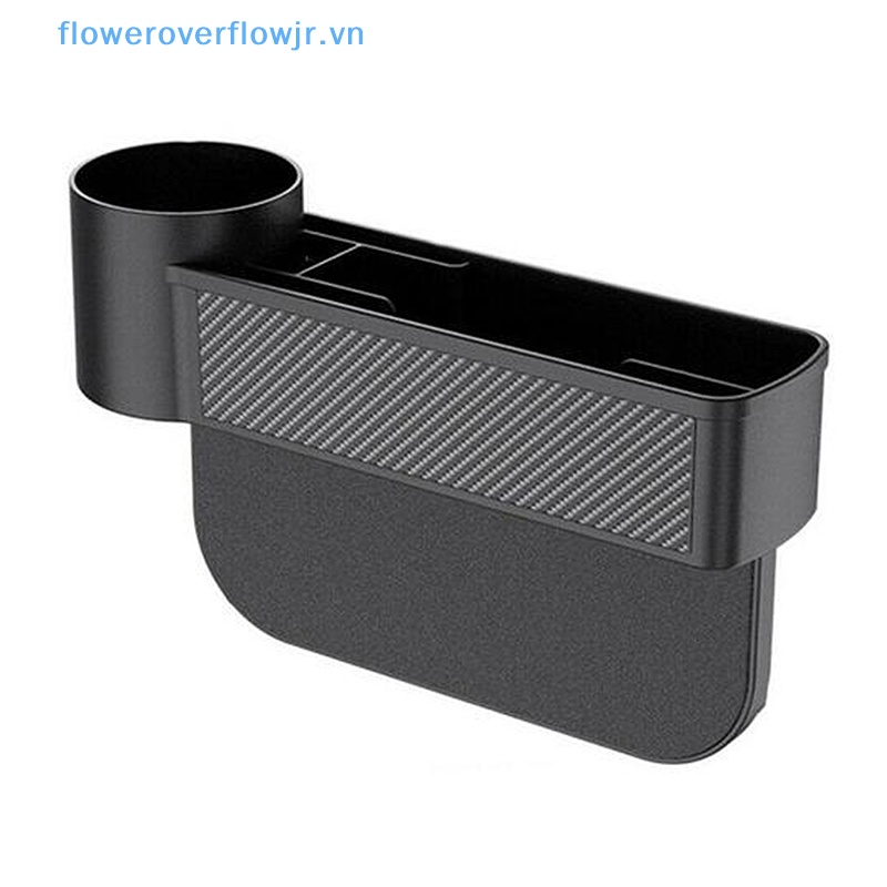 Hộp Đựng Vật Dụng Màu Đen Gắn Khe Hở Ghế Ngồi Xe Hơi