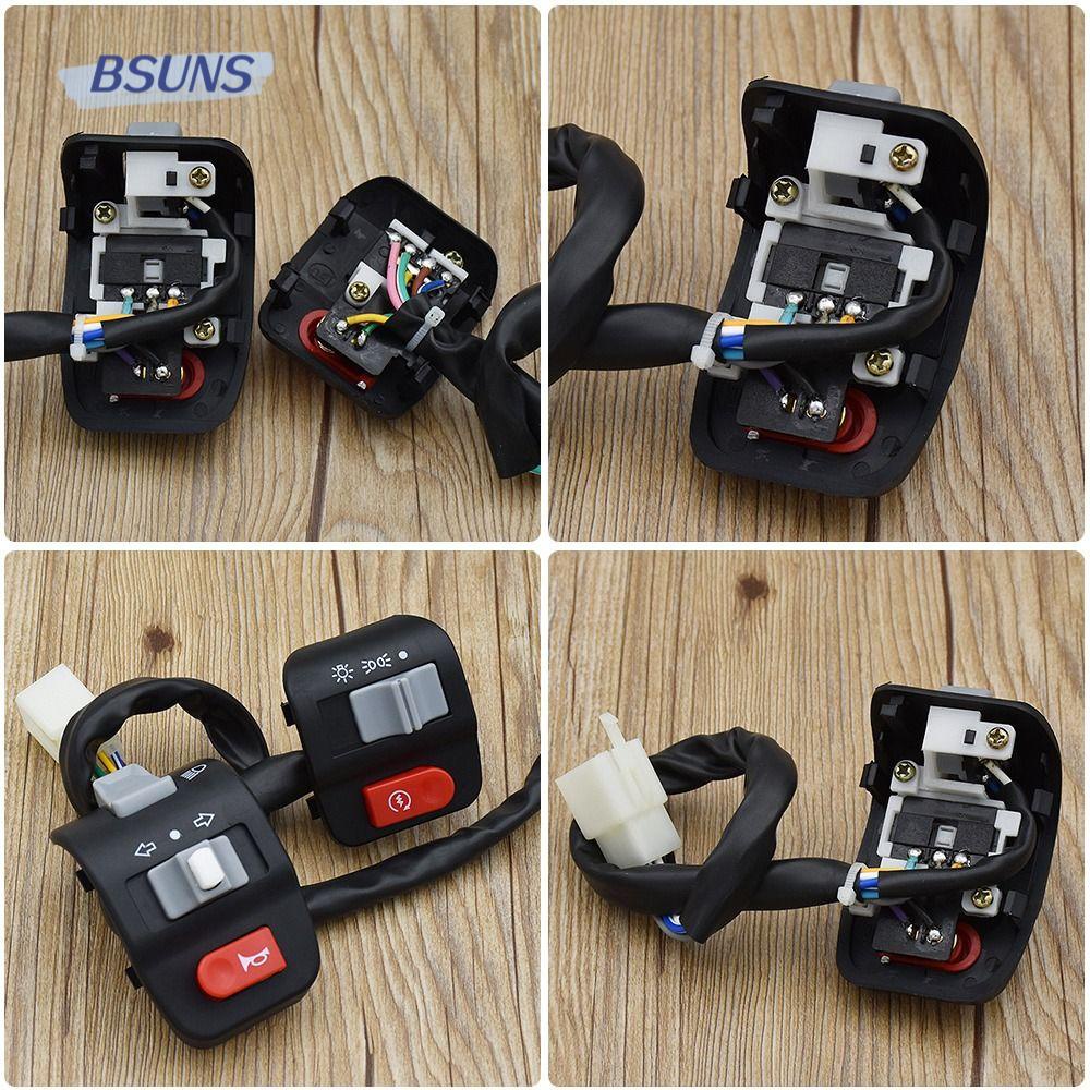 Công Tắc Đèn Pha Hai Nút Nhấn Có Dây Cho Xe Hơi