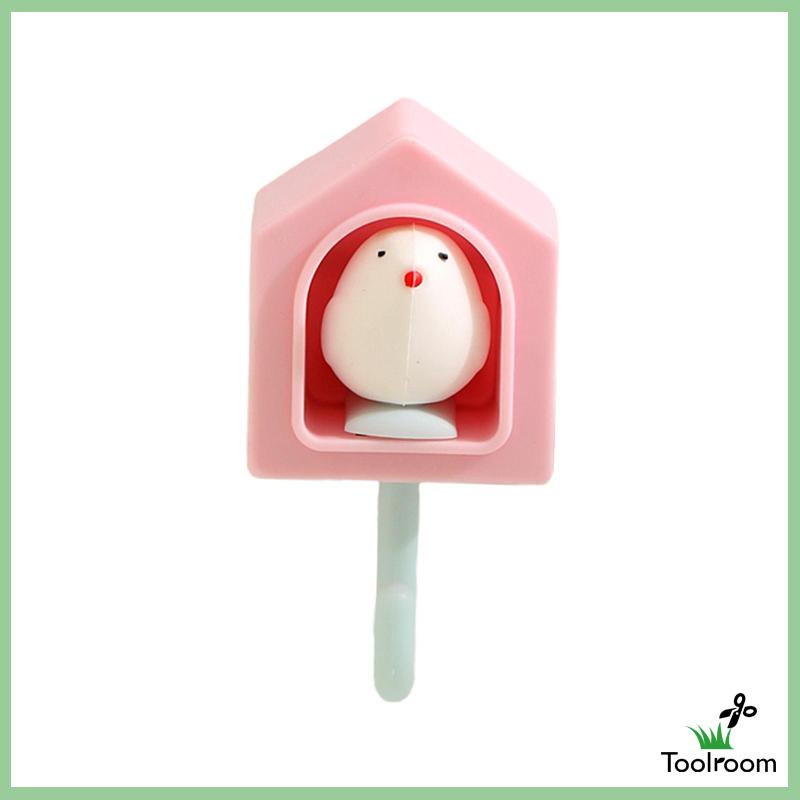 Móc Treo Đồ Gắn Tường Họa Tiết Hoạt Hình Đáng Yêu