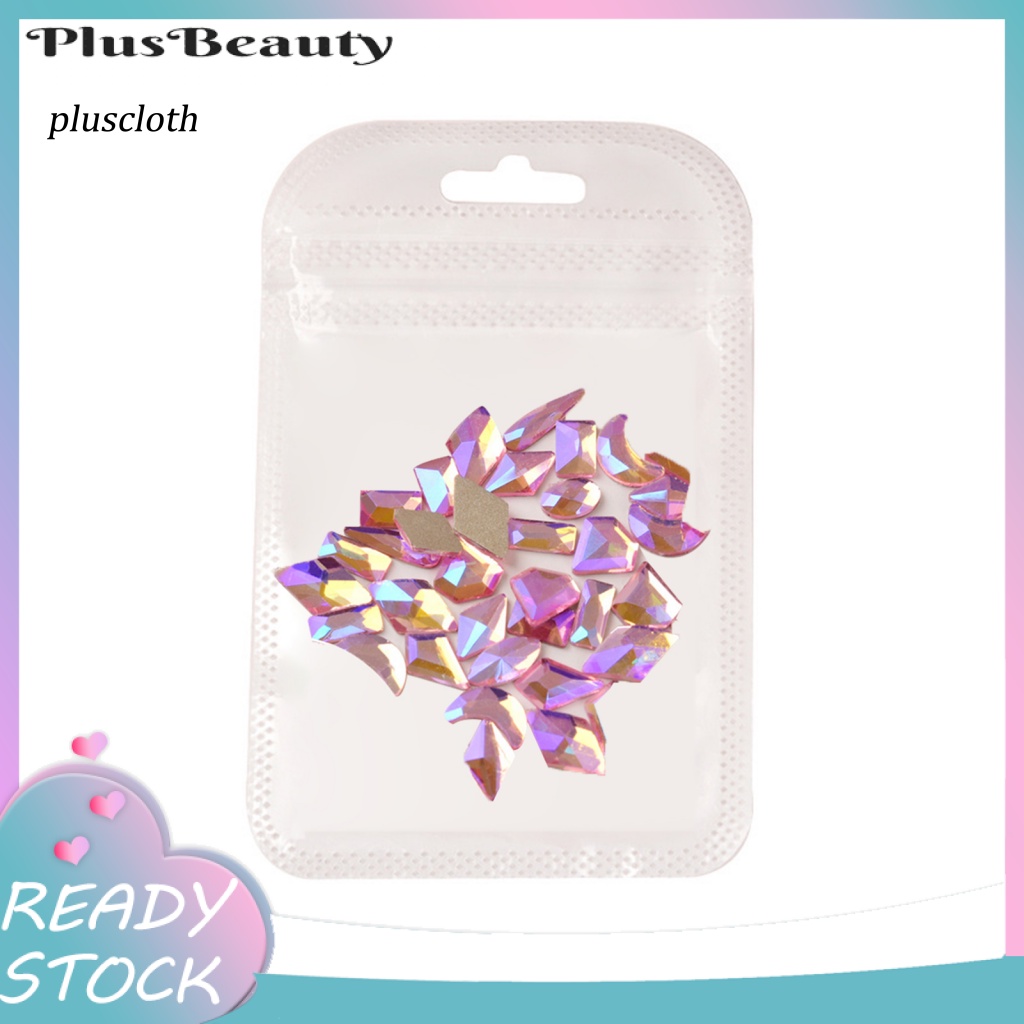 Set 100 Hạt Đá 3D Nhiều Kích Cỡ Trang Trí Móng Nghệ Thuật