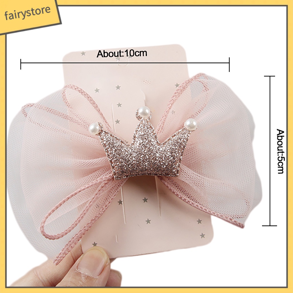 Kẹp Tóc Hình Vương Miện Phong Cách Hàn Quốc Cho Nữ