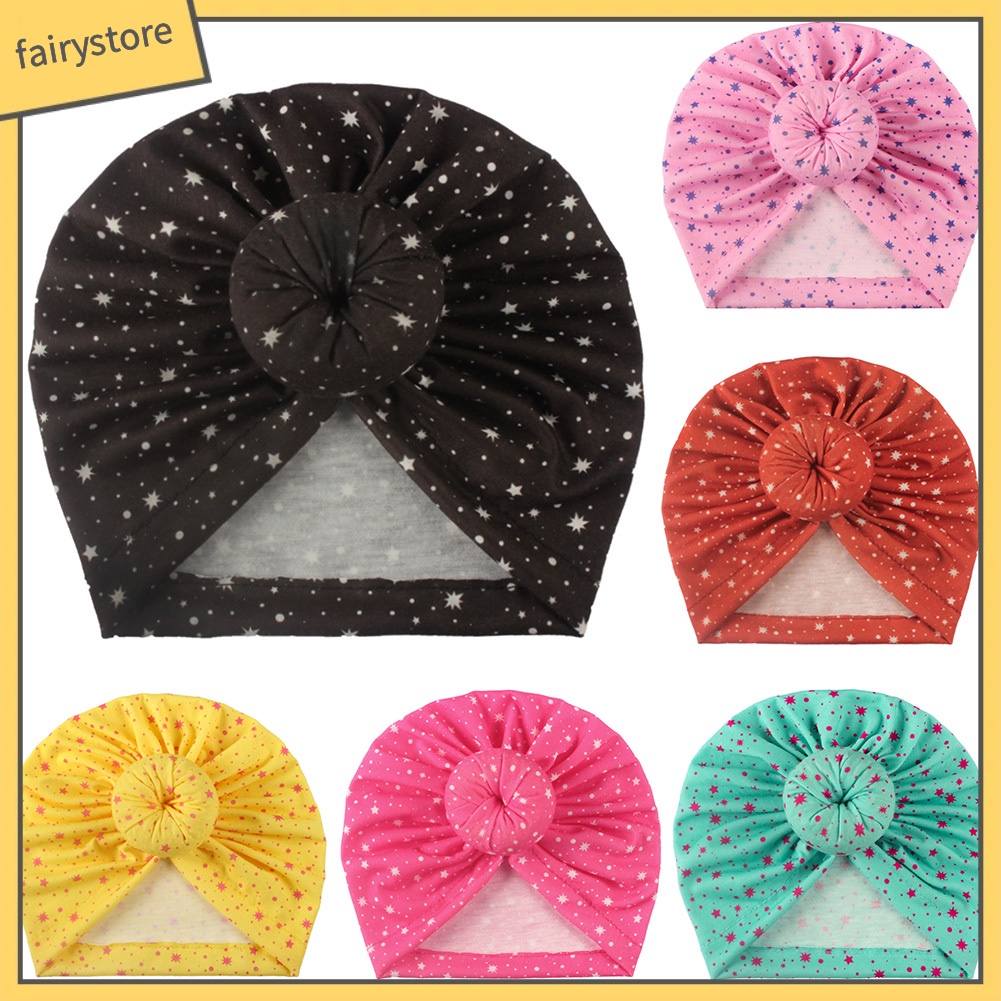 Băng Đô Thắt Nút Co Giãn Thoải Mái Thời Trang Cho Bé