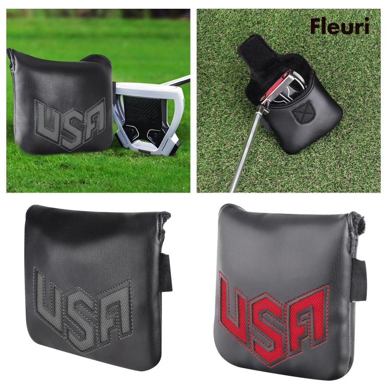 Vỏ Bọc Đầu Gậy Đánh Golf Bằng PU Màu Xám Cho Nam Và Nữ