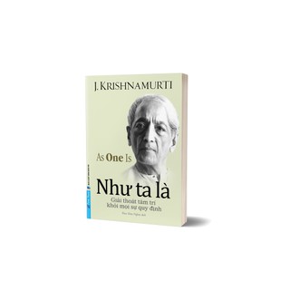 Sách As One Is - Như Ta Là