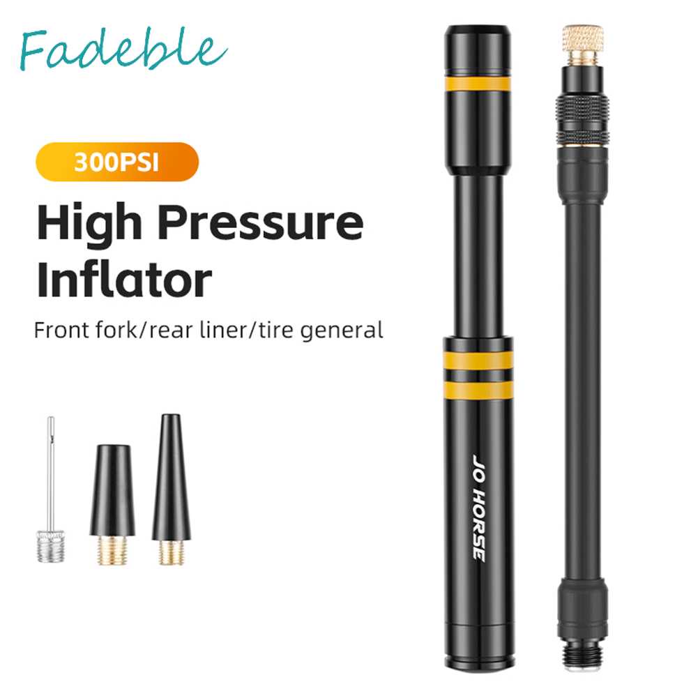 Bơm Xe Đạp Áp Suất Cao 300PSI Bằng Hợp Kim Nhôm