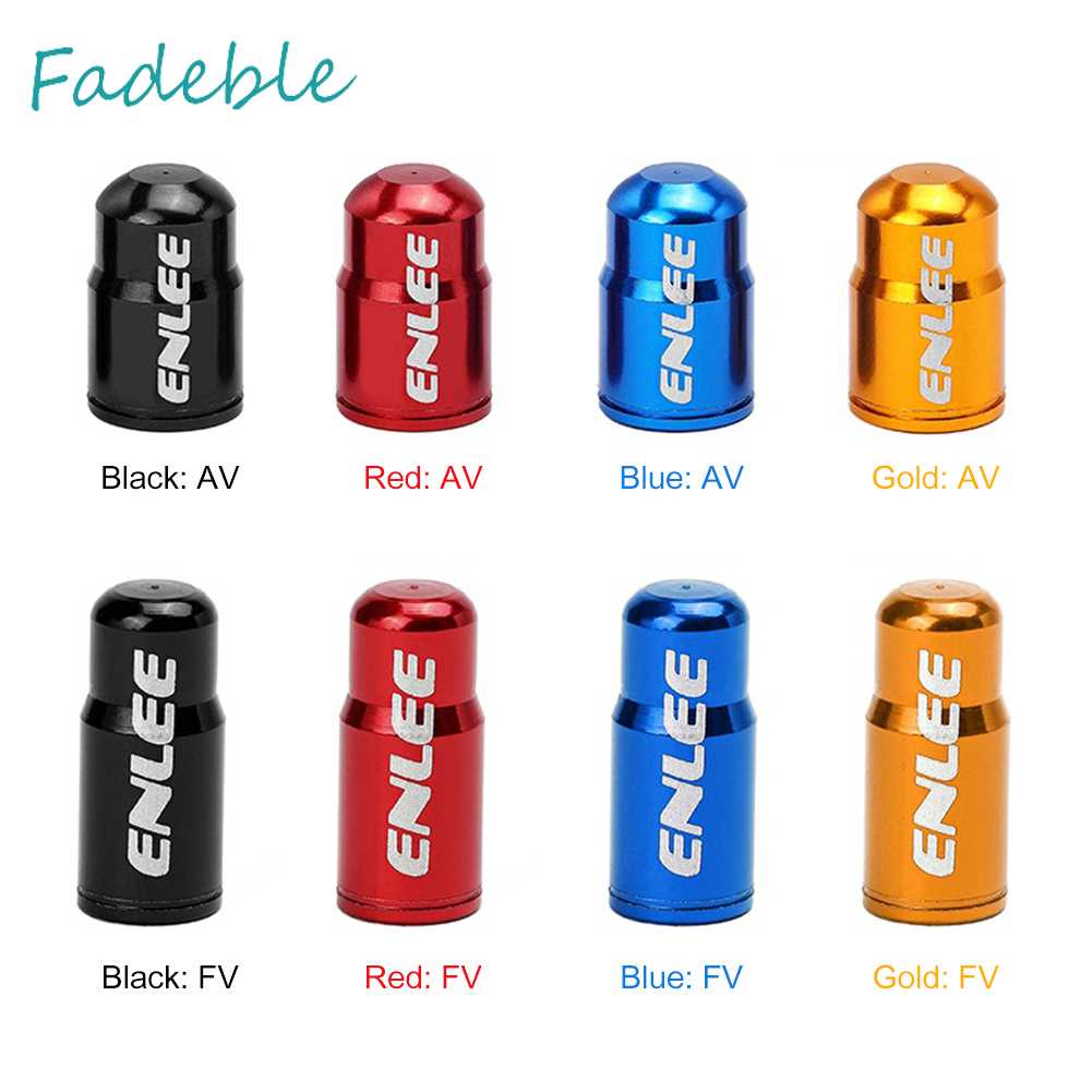 Bộ 2 Ốp Van Bánh Xe Đạp Bằng Hợp Kim Nhôm Cao Cấp