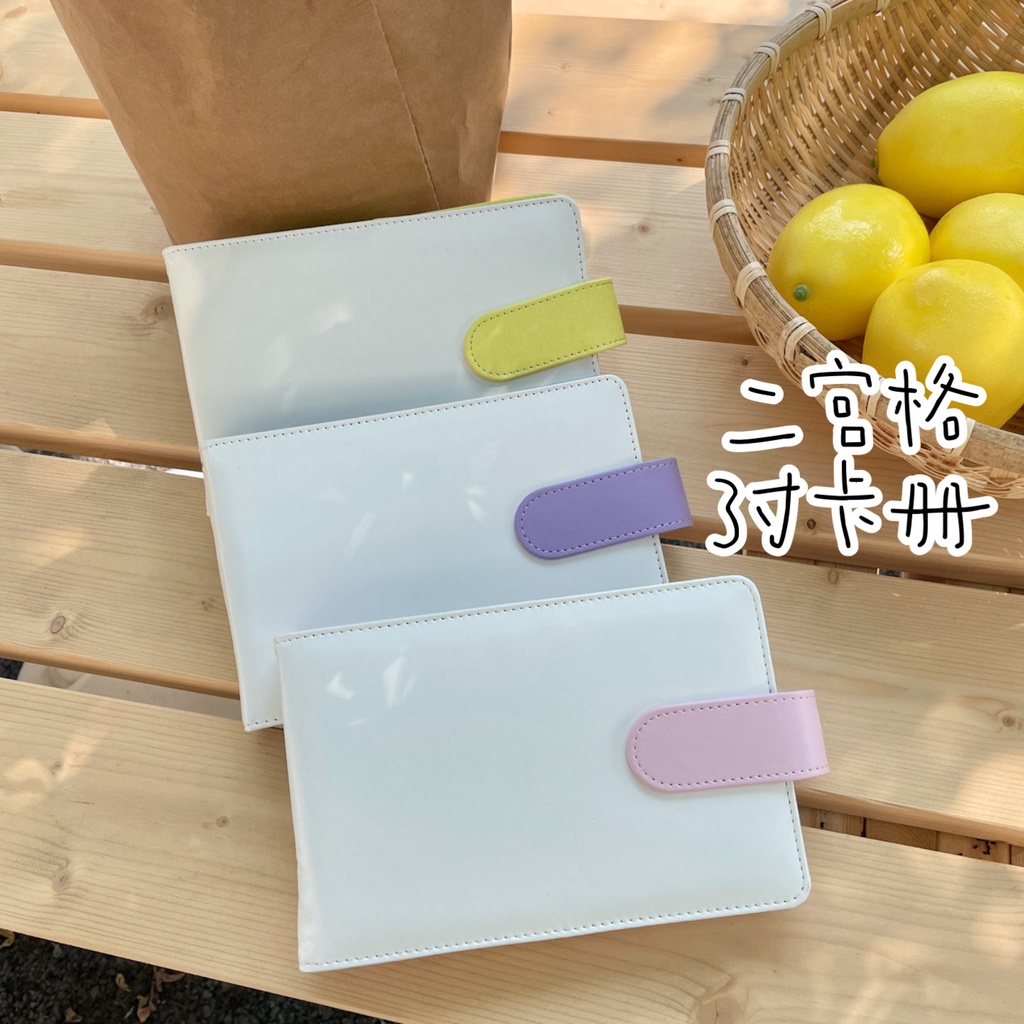 Cuốn Album Đựng Thẻ Bằng Da Hai Ngăn Từ Tính 10cm Polaroid