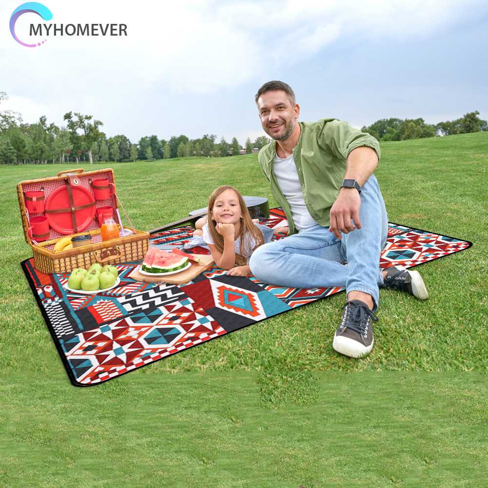 Thảm Trải Chống Thấm Nước Có Thể Gấp Lại Để Đi Cắm Trại Tiện Dụng