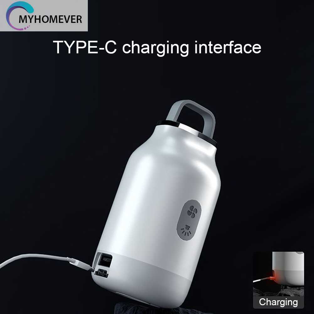 Ống Bơm Hơi 3600mAh Có Đèn Tiện Dụng Khi Đi Cắm Trại