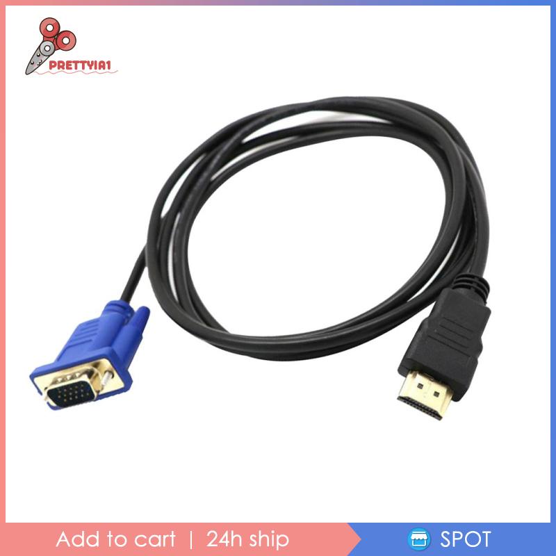 Cáp ChuyểN ĐổI 3FT 1080P Vedio Sang VGA 15 Pin, Prettyia1