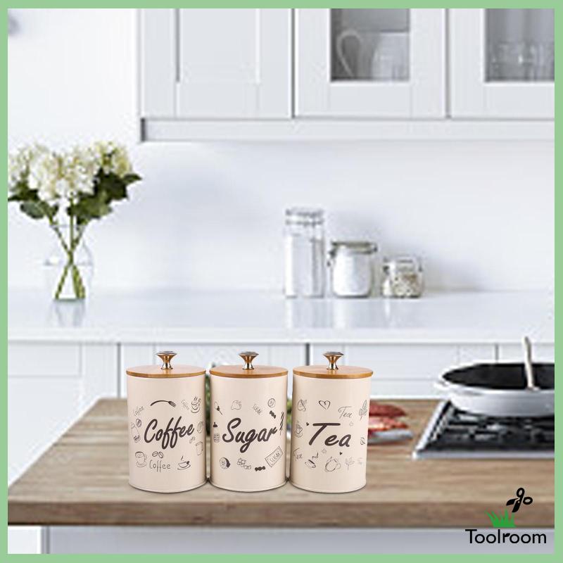 Bộ 3 Hộp Thiếc Đựng Kẹo Có Nắp Đậy Tiện Dụng