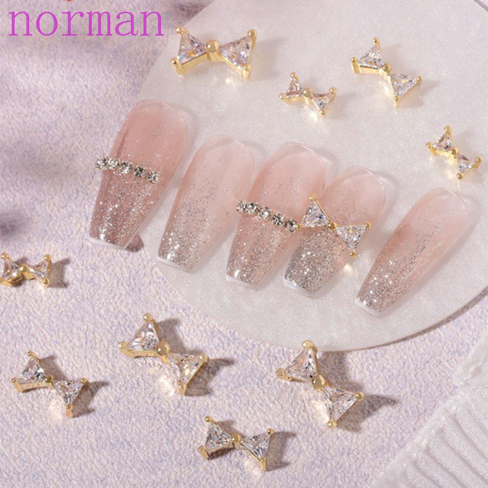 Phụ Kiện Trang Trí Móng Tay 3D Xinh Xắn|Phụ Kiện Trang Trí Móng Tay Bằng Hợp Kim Đính Đá Zircon Sang Trọng|Bộ Dụng Cụ Làm Móng Nghệ Thuật