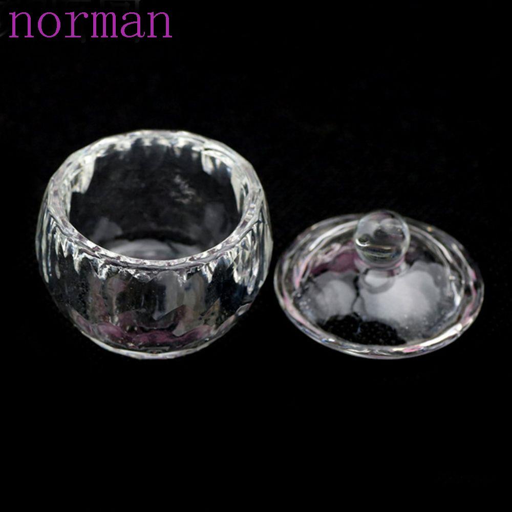 1 Đĩa Thủy Tinh Tròn NORMAN Dễ Lau Chùi