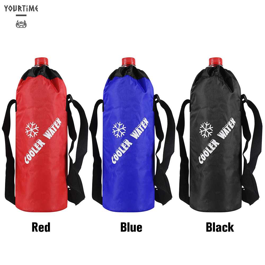 Túi Đựng Bình Nước Làm Mát Bằng Lá Nhôm Siêu Bền Tiện Dụng Mang Theo Du Lịch Cắm