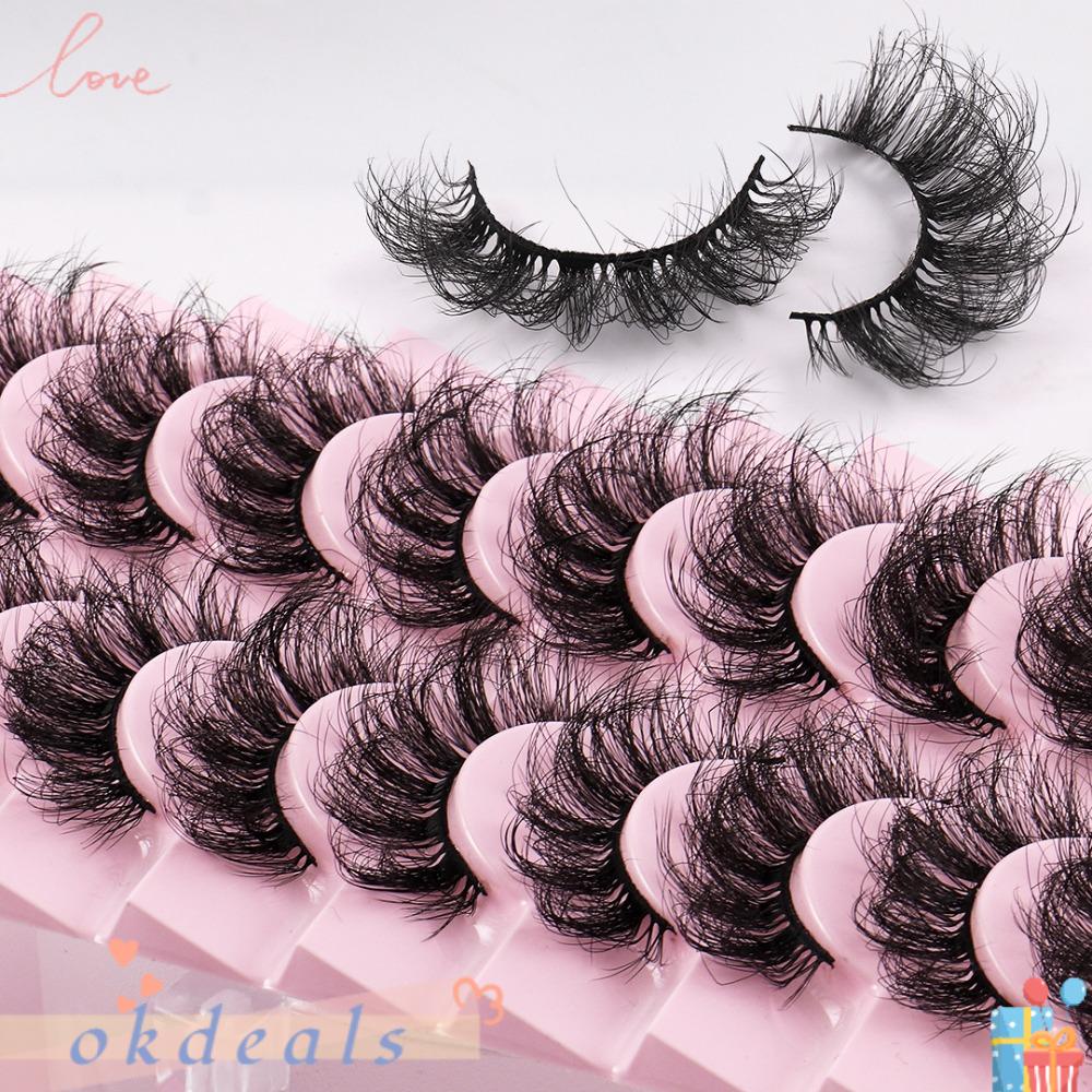 Lông Mi Giả Nhiều Lớp Handmade Trang Điểm Cho Nữ