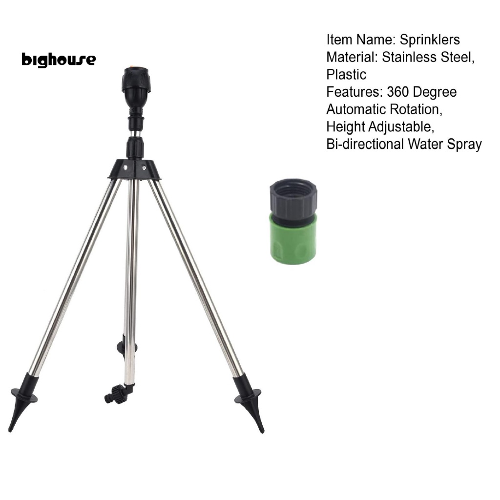Vòi Phun Nước Tưới Vườn Có Chân Tripod Điều Chỉnh Độ Cao