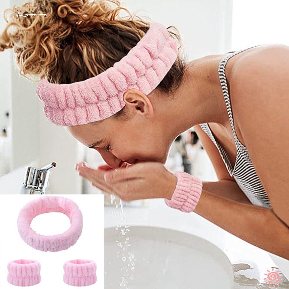 Băng Đô Cài Tóc Bằng Sợi Micro Thấm Hút Nước Tiện Dụng Cho Spa / Chạy Bộ