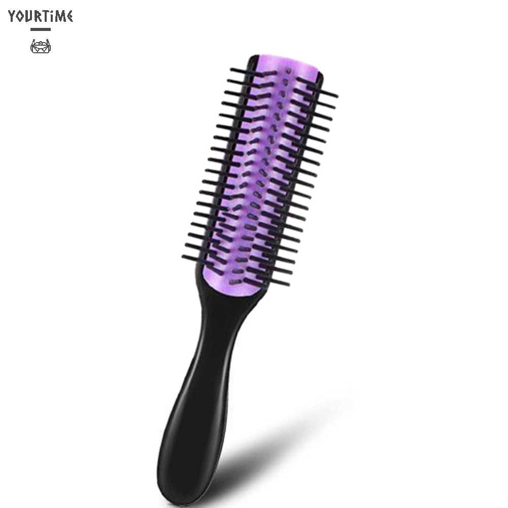 Lược Chải Tạo Kiểu Tóc 9 Hàng Có Thể Sử Dụng Dạng Khô Và Ướt