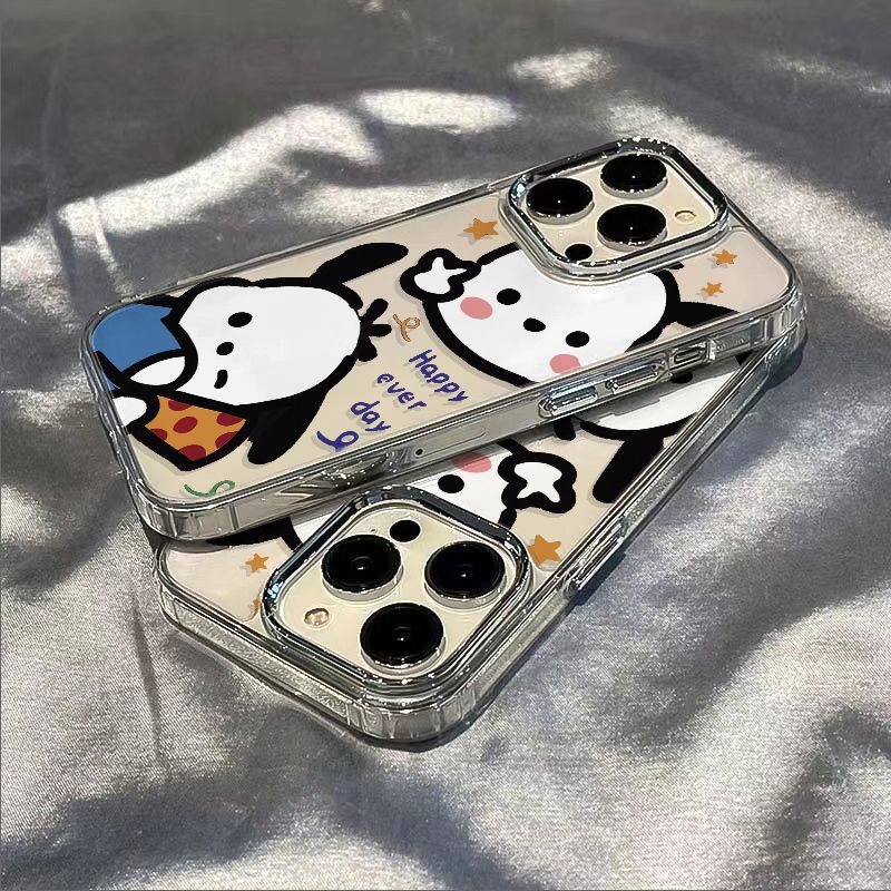 ✅Ốp Điện Thoại Mềm Chống Sốc In Hình Cún Pacha Kiểu Đơn Giản Cho Apple Iphone 12 14 Pro Plus 138 11 Max 7 UDA5