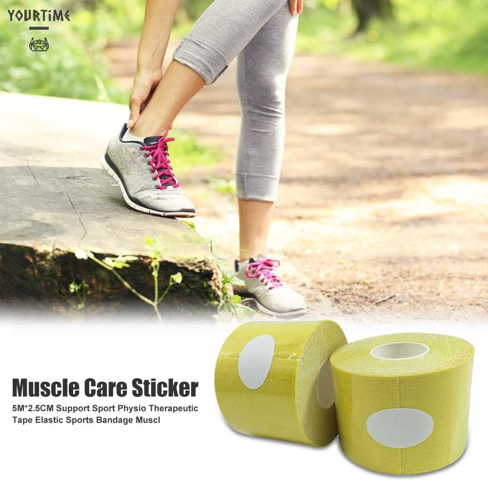 1 Cuộn Băng Dán Cơ Co Dãn Tập Thể Thao