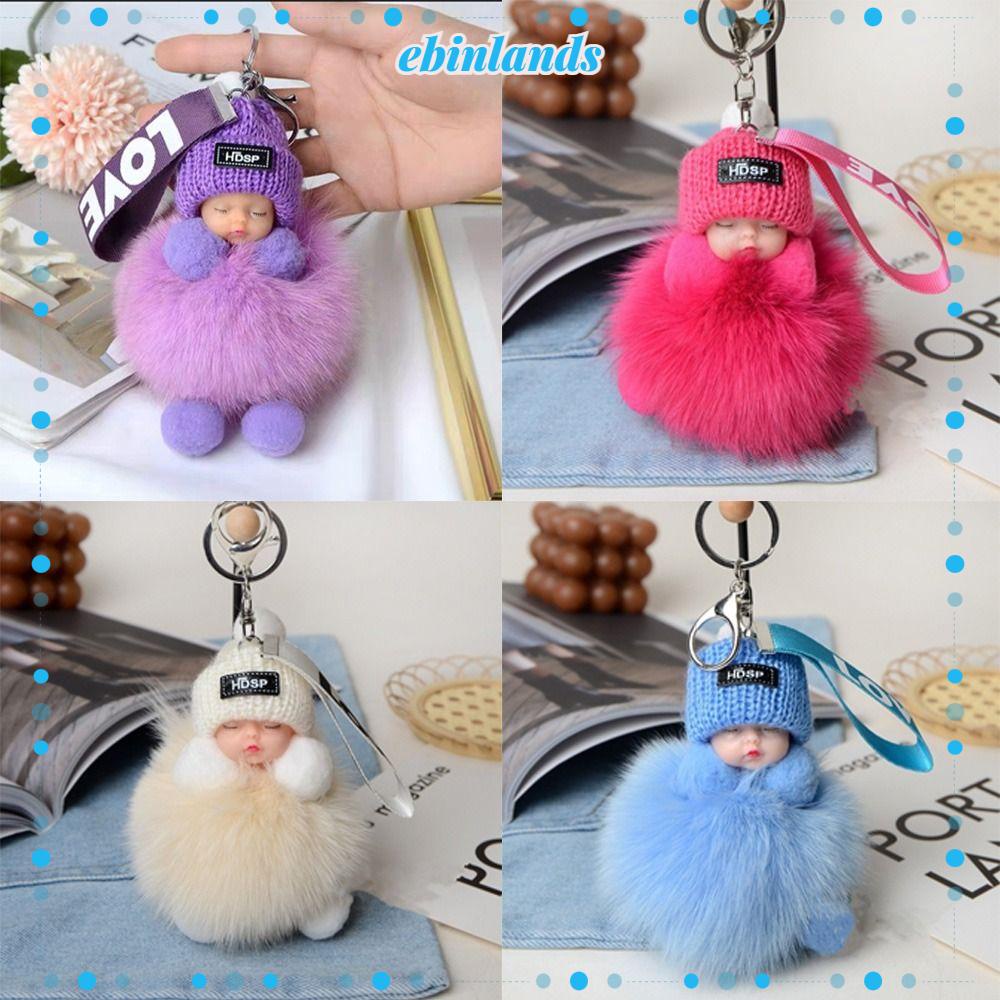 Móc Khóa Búp Bê Nhồi Bông Phong Cách Ba Lô Độc Đáo