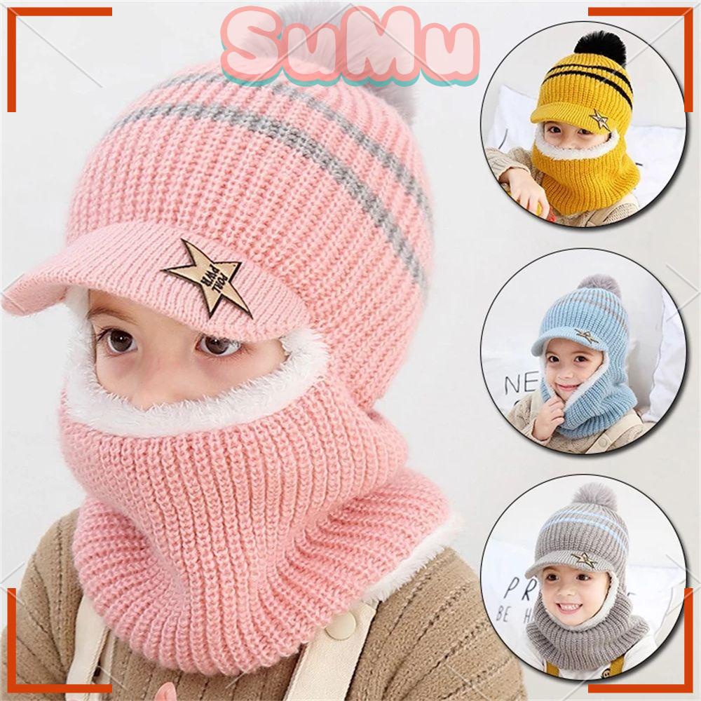 Mũ Lưỡi Trai Lót Lông Cừu Che Tai Chắn Gió Giữ Ấm Mùa Đông