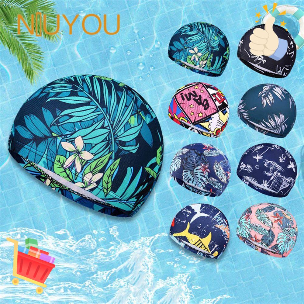 Mũ Bơi Turban Co Giãn In Họa Tiết Hoa Phong Cách Thể Thao Thời Trang Cho Nam Và Nữ
