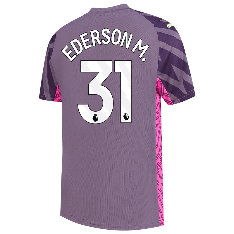 Áo Thun Thể Thao Mẫu Mới 2023-2024 MAC Goalkeeper Home Away Ederson