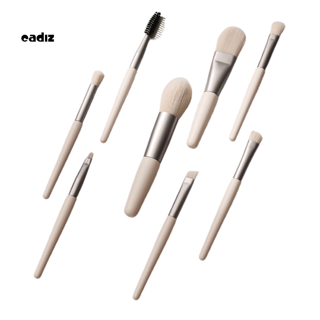 Bộ 8 Cọ Trang Điểm CADI 8 Cọ Mềm Mại Nhỏ Gọn Dành Cho Bạn Gái