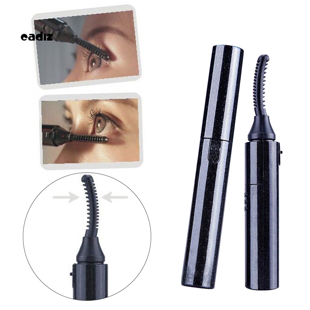 Dụng Cụ Uốn Cong Lông Mi Bằng Nhiệt Nhỏ Gọn Tiện Dụng Cho Nữ